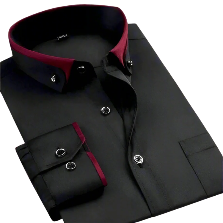 Albert: Camisa Clásica Con Mangas Largas