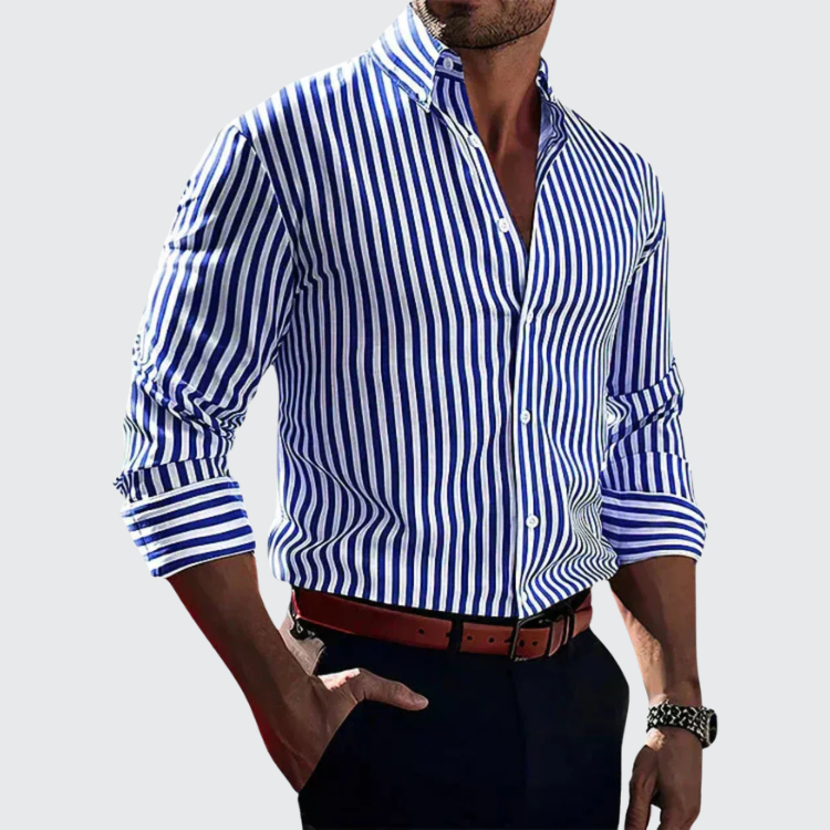 Lorenzo │ Camisa Elegante de Rayas
