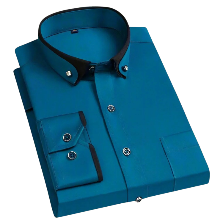 Albert: Camisa Clásica Con Mangas Largas