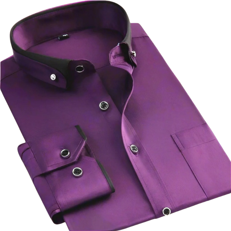 Albert: Camisa Clásica Con Mangas Largas