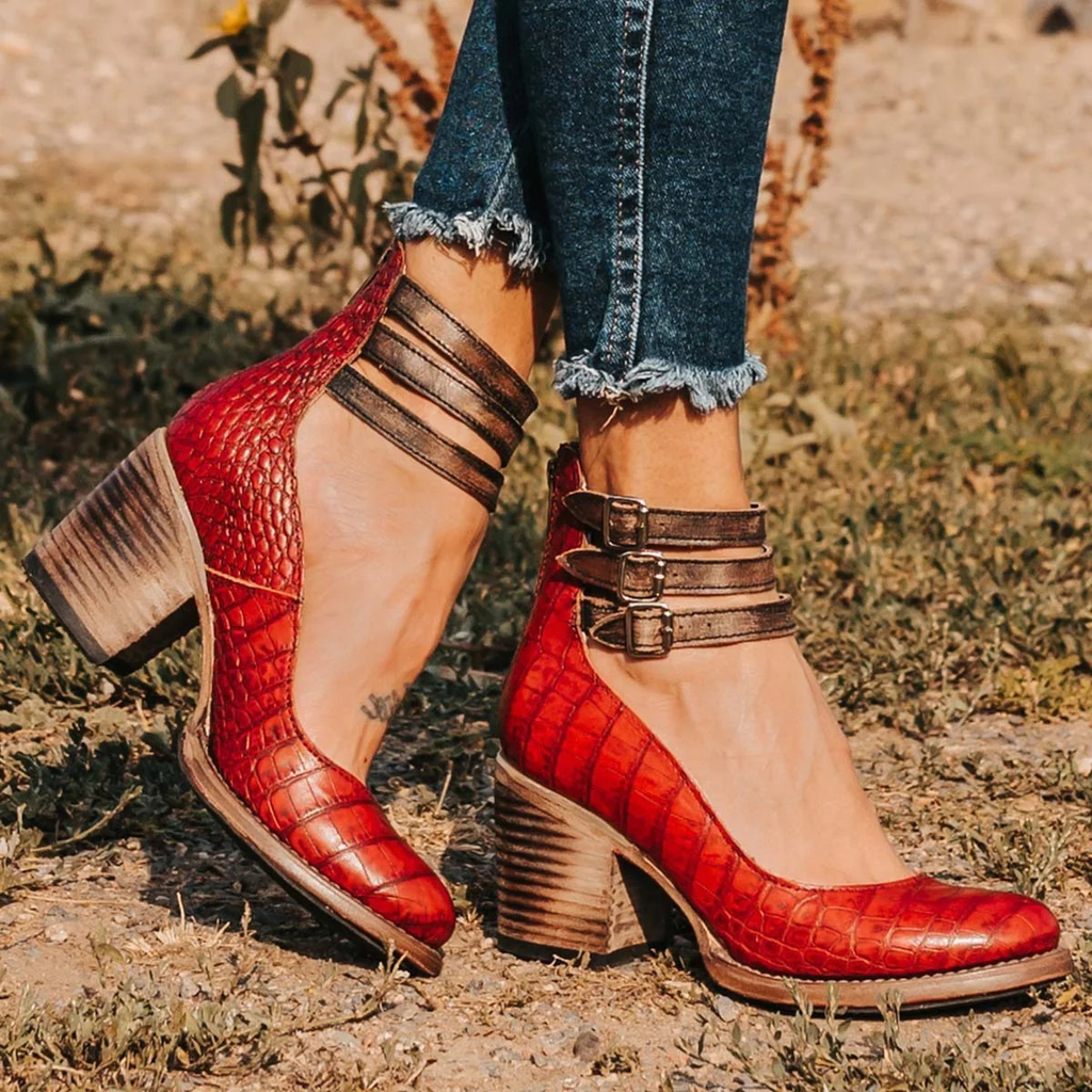 Ginevra™ | Tacones cómodos con tiras