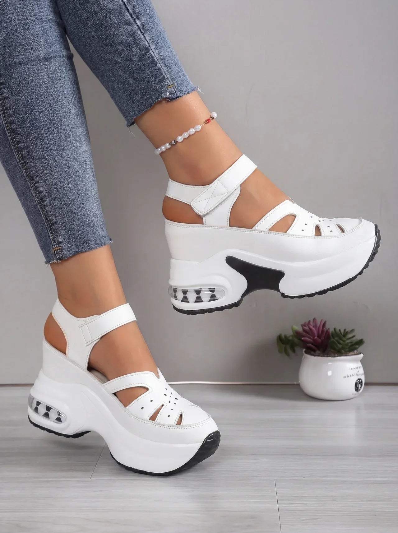 Sarah | Sandalias ortopédicas acolchadas para mujer