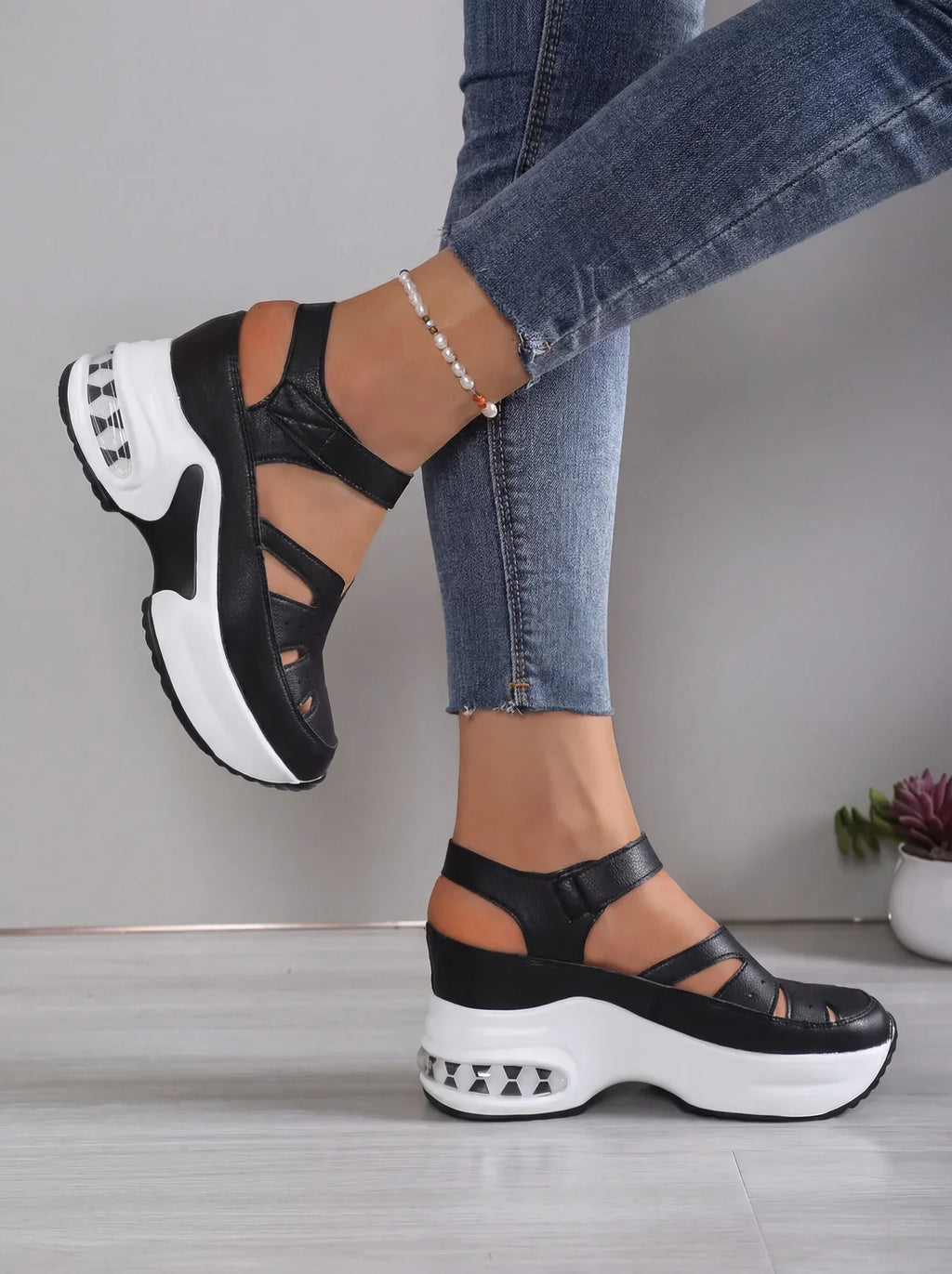 Sarah | Sandalias ortopédicas acolchadas para mujer