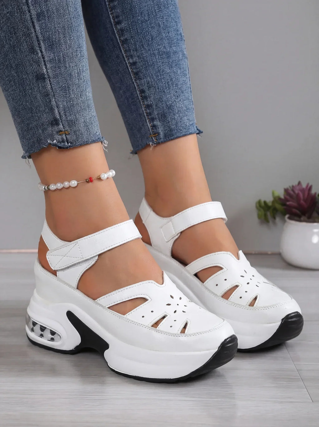 Sarah | Sandalias ortopédicas acolchadas para mujer