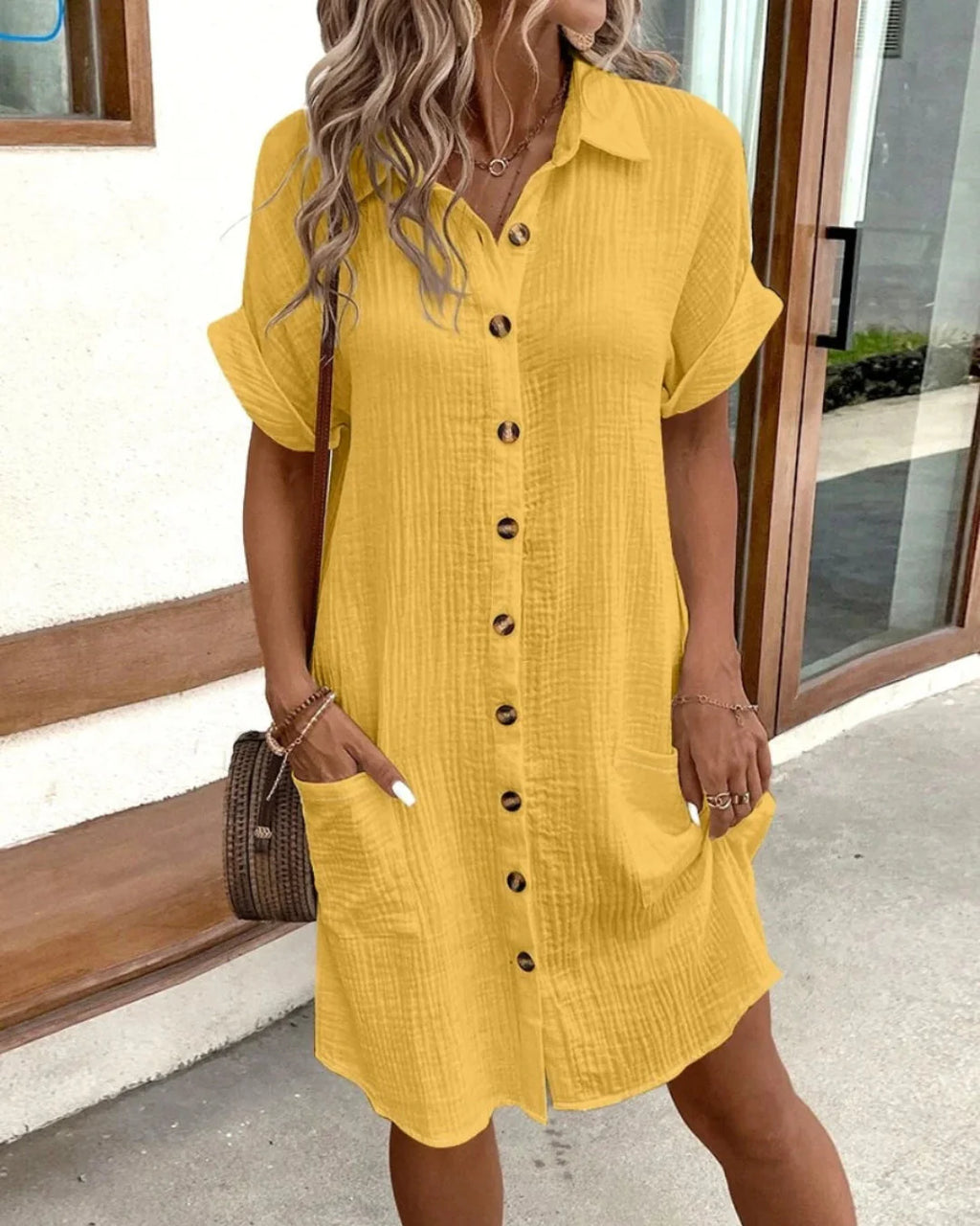 ÉLOISE | Elegante Vestido de Verano con Cuello en V