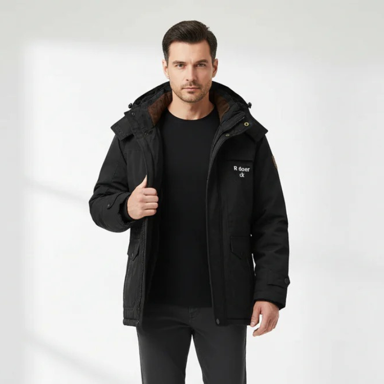 Nordave™ Long Cotton Coat