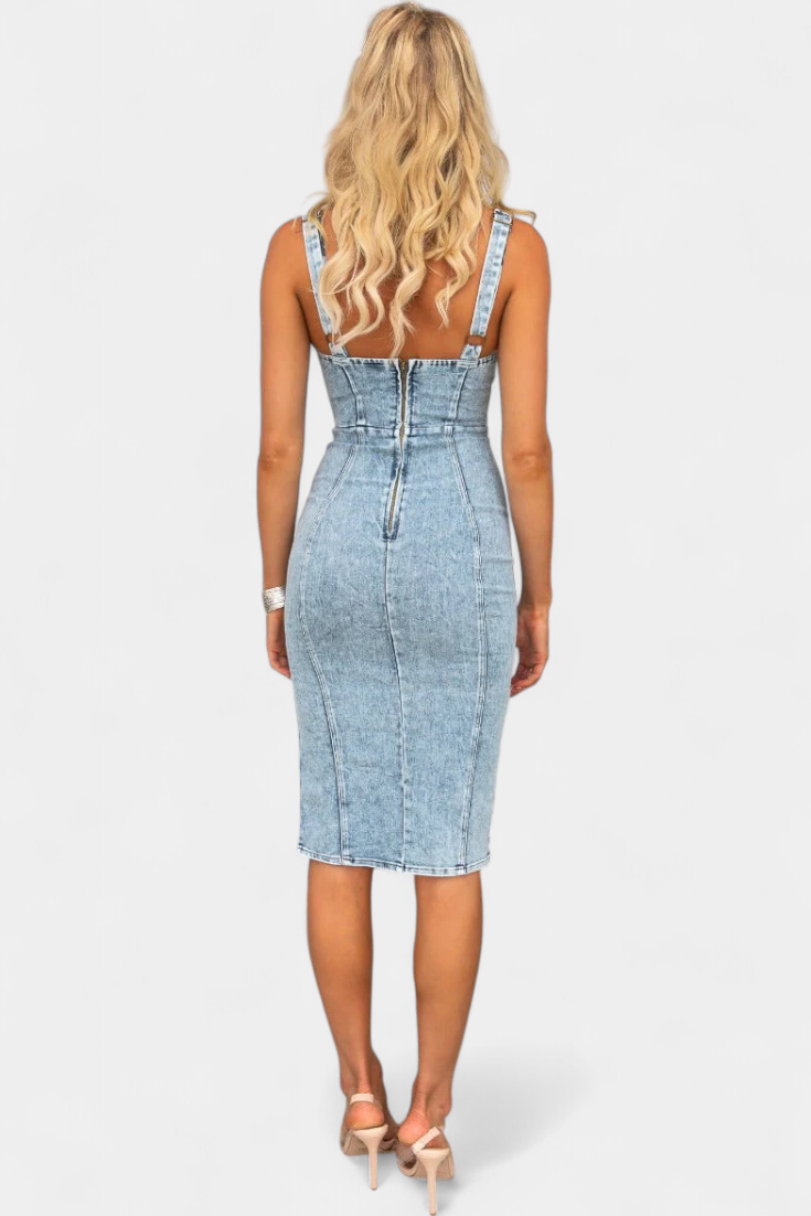 Janessa | Vestido Denim
